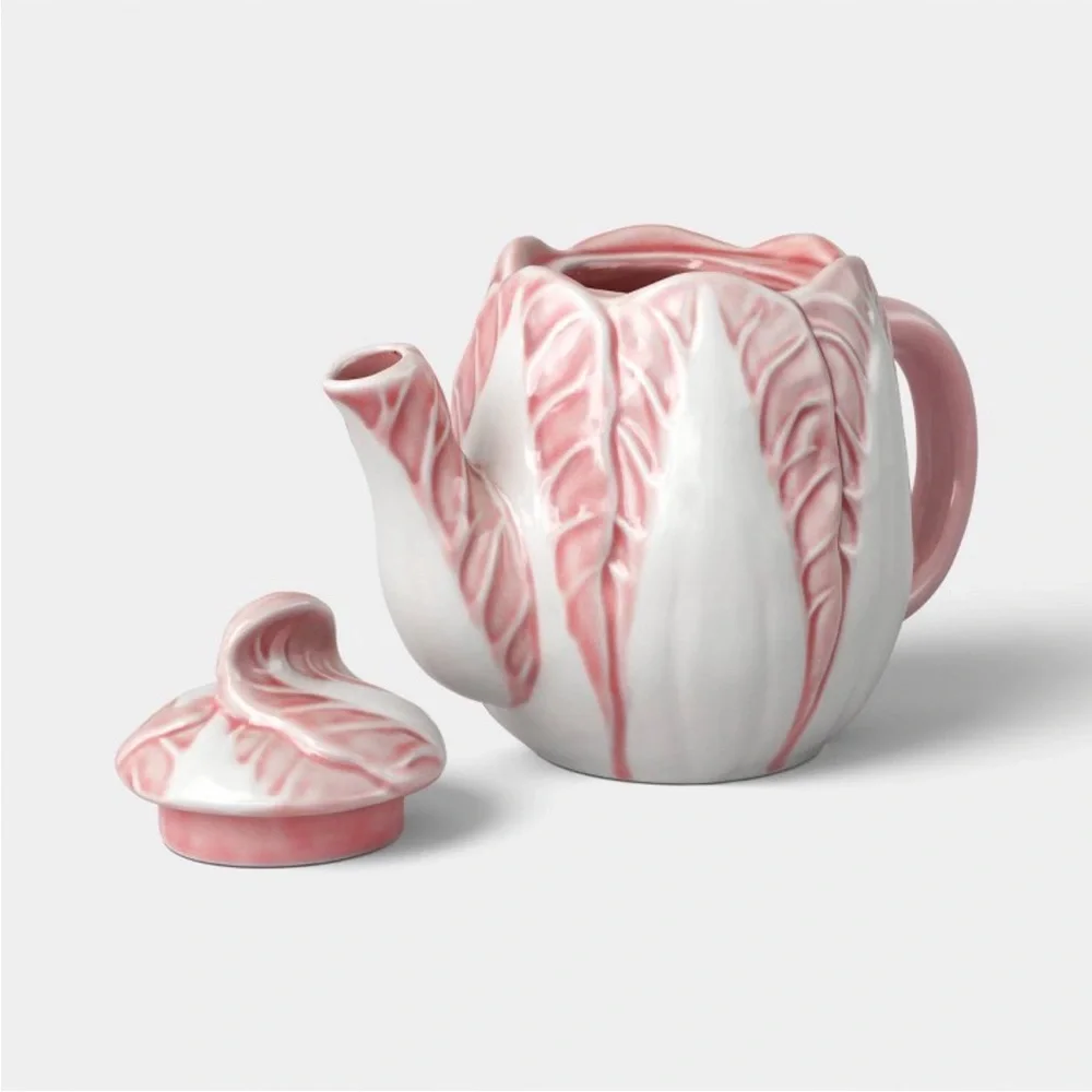 Stoneware Radicchio Teapot Pink – Threshold